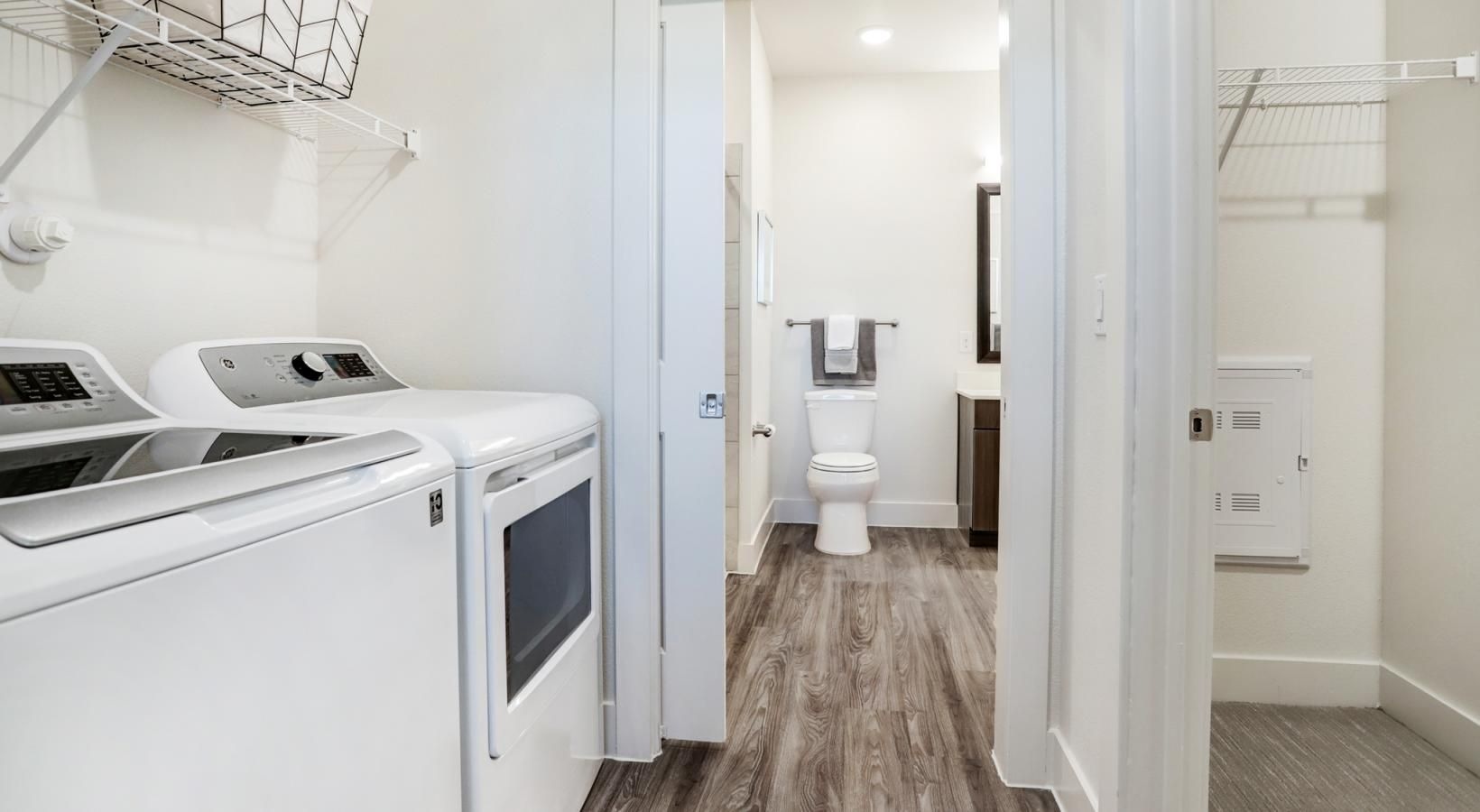 We've got your laundry sorted washer and dryer